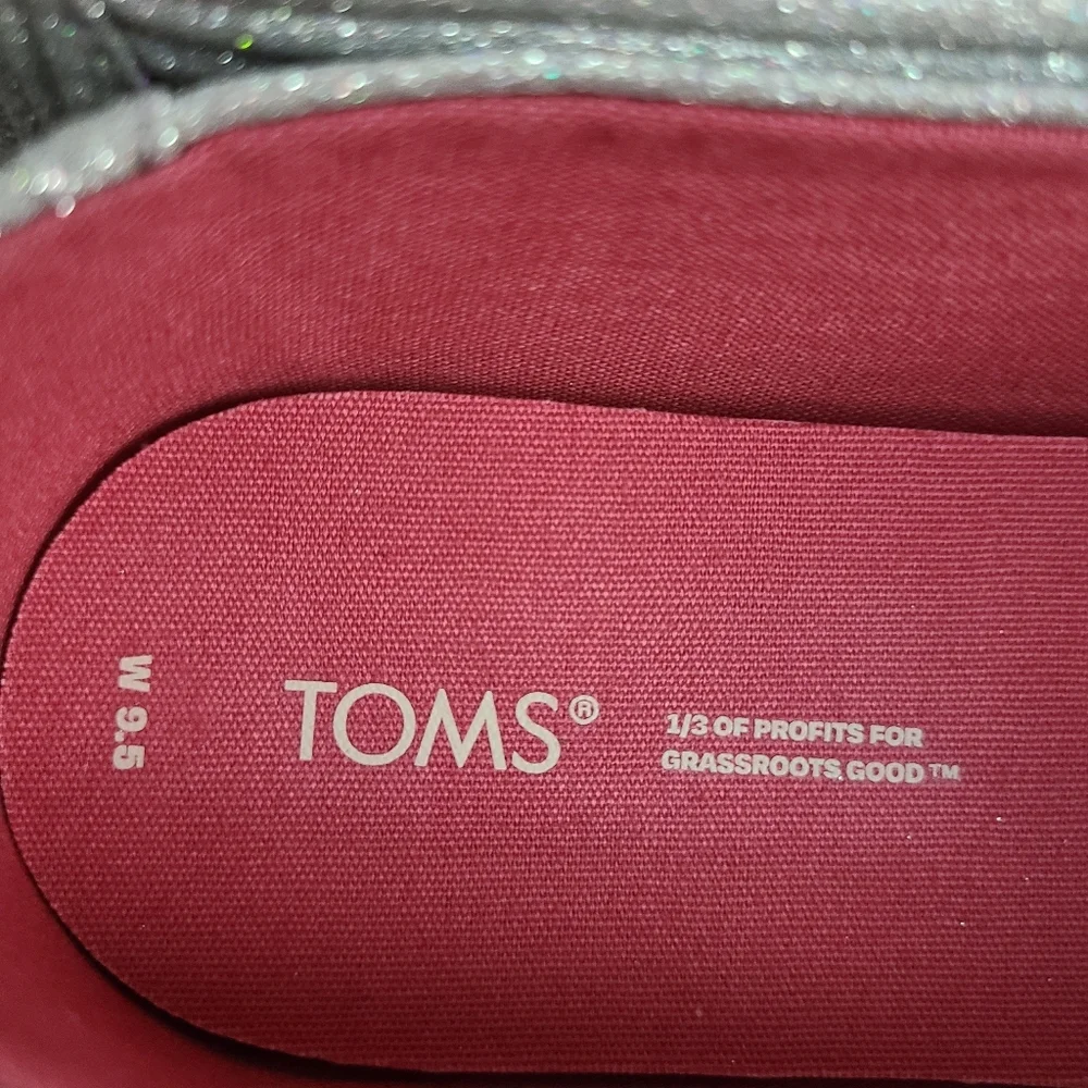 TOMS Alpargata Silver Glimmer
